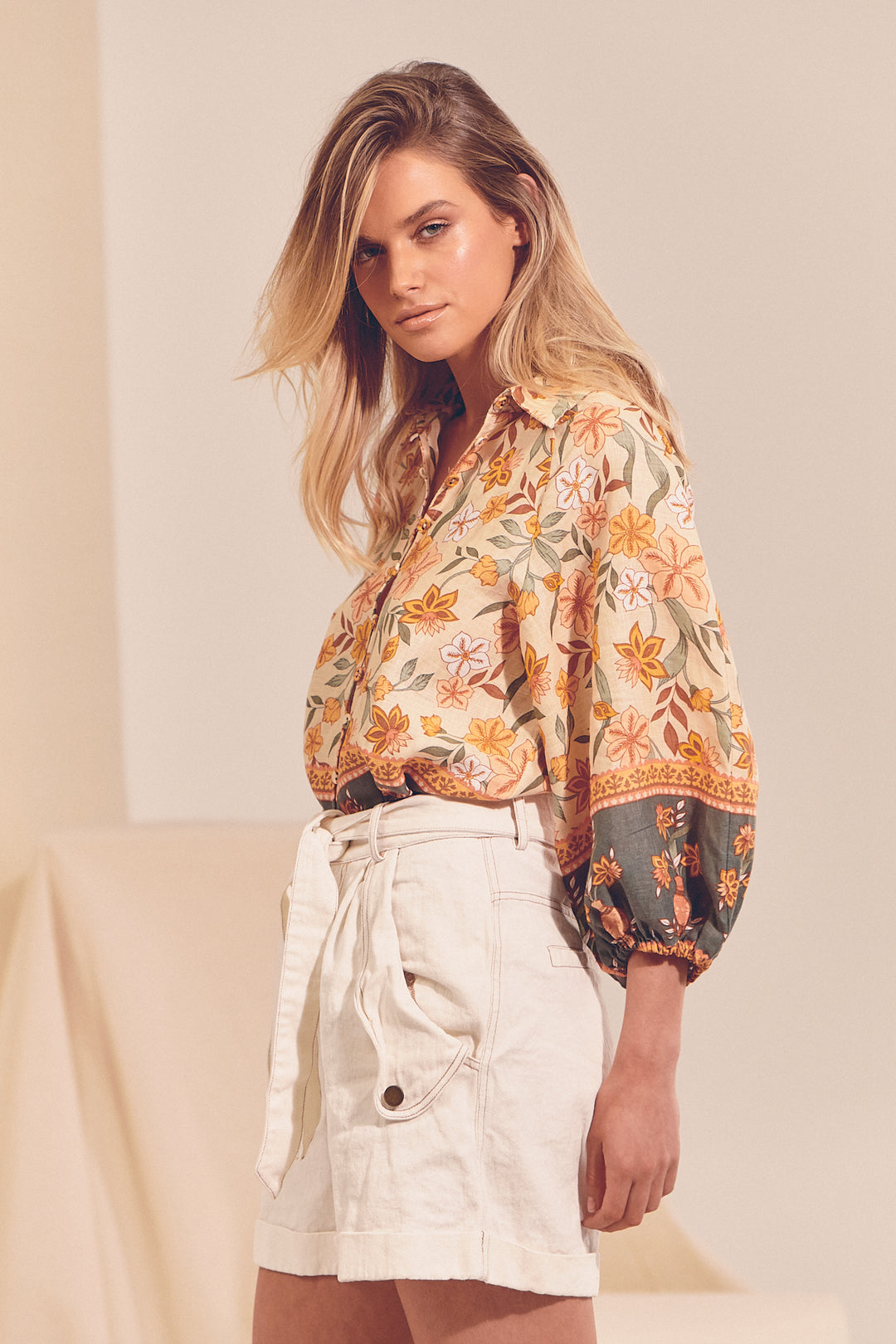 Pottsville Print Shae Blouse