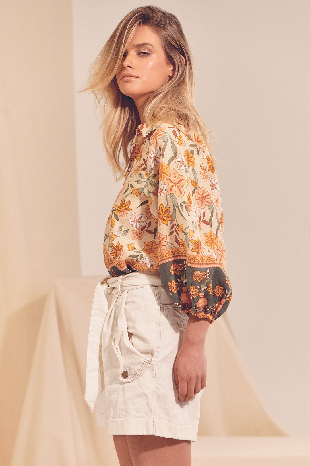Pottsville Print Shae Blouse