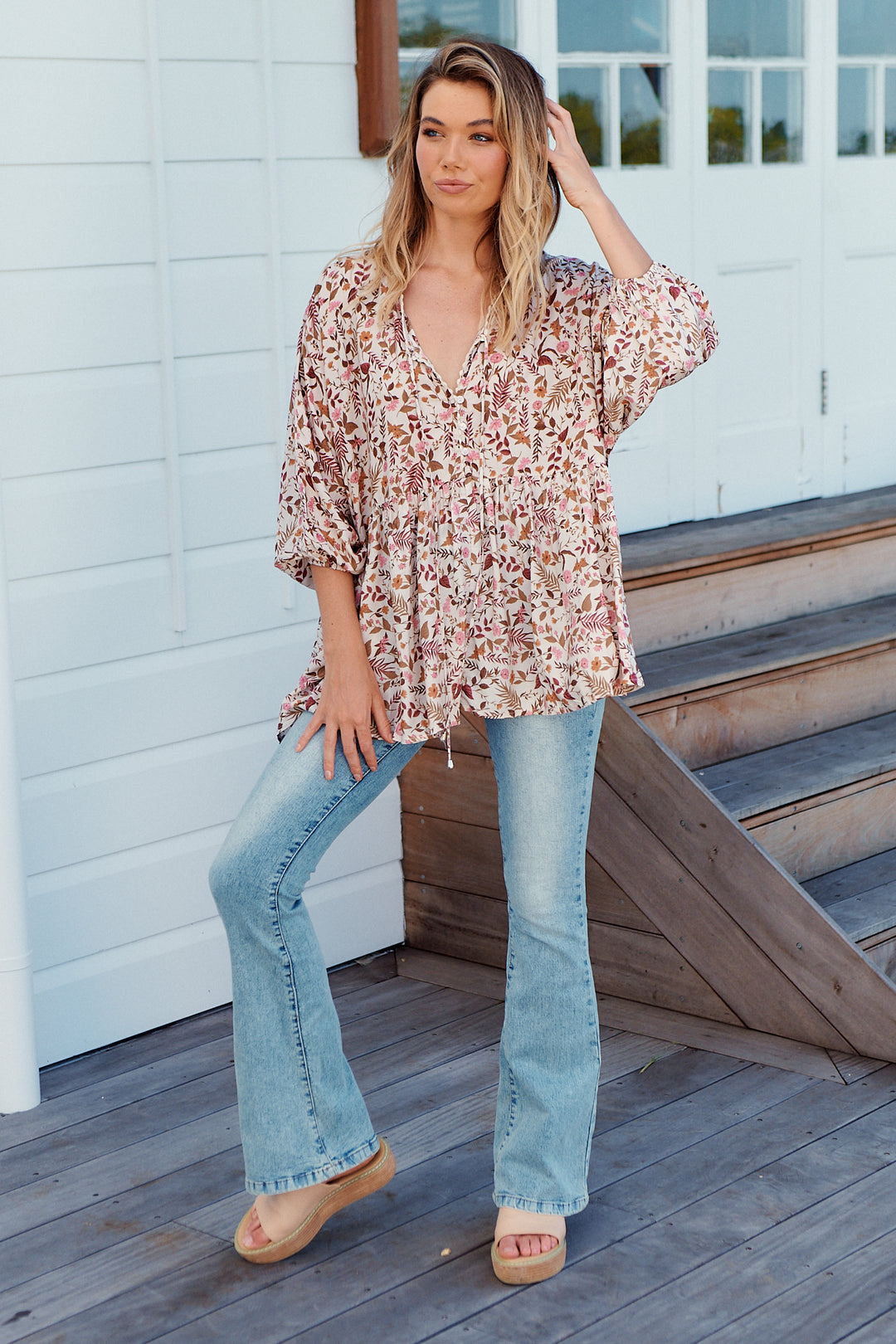 Potter Print Chloe Top
