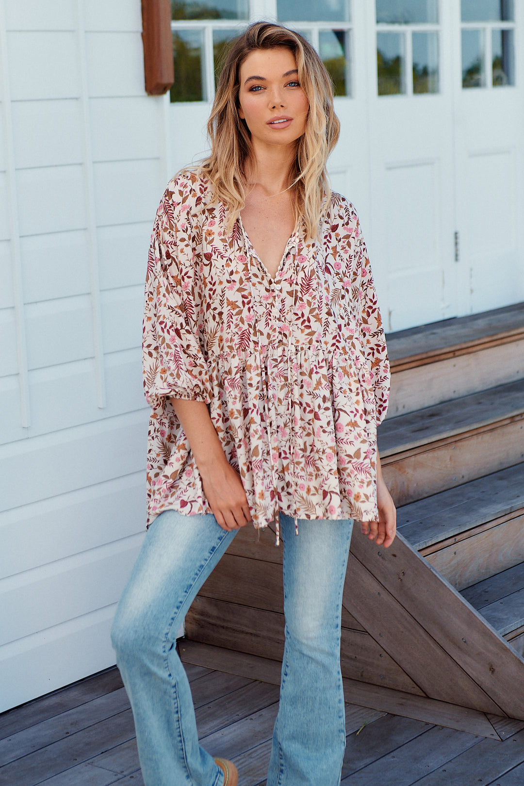 Potter Print Chloe Top