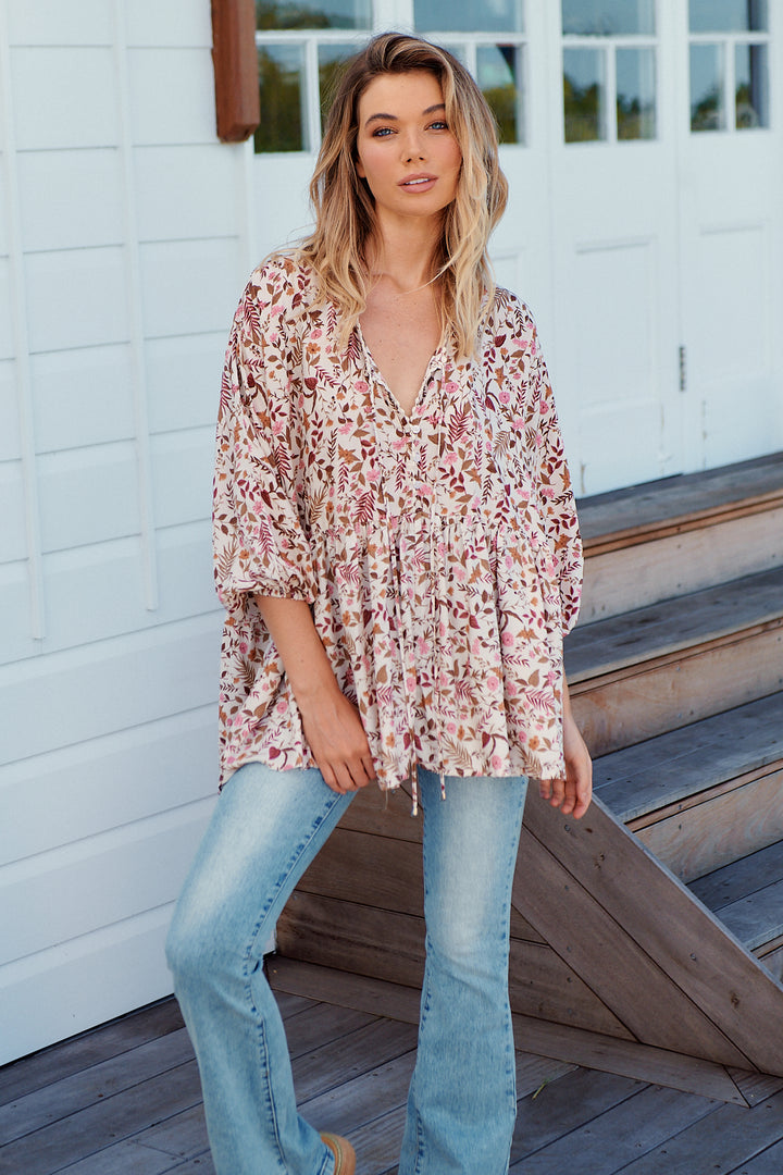 Potter Print Chloe Top