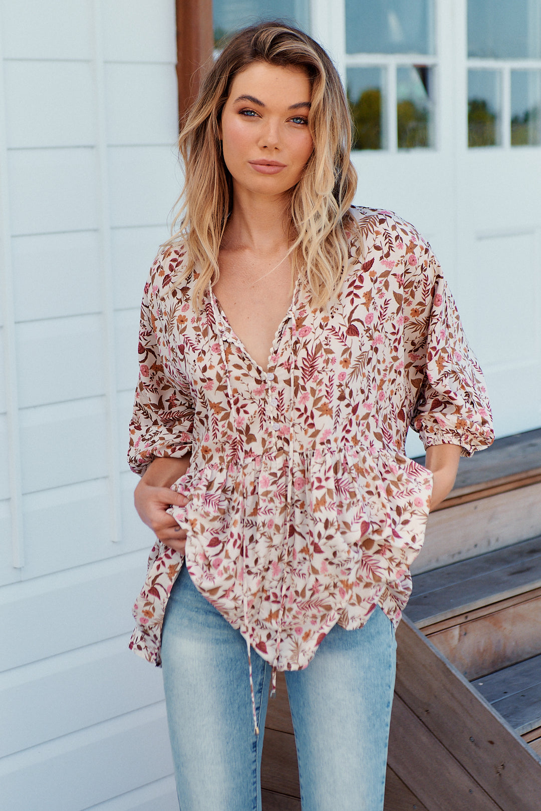 Potter Print Chloe Top