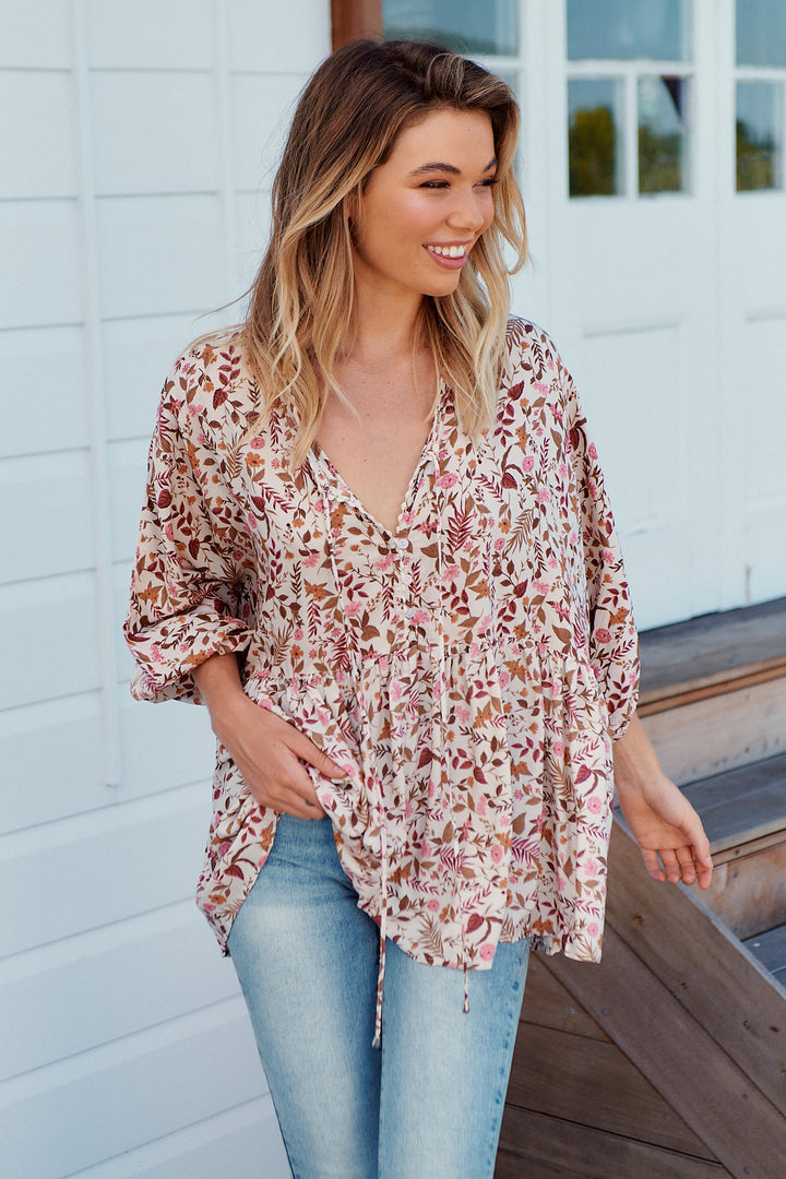 Potter Print Chloe Top