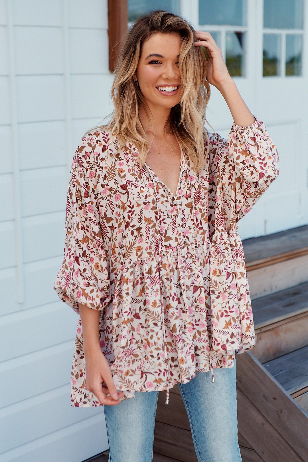 Potter Print Chloe Top