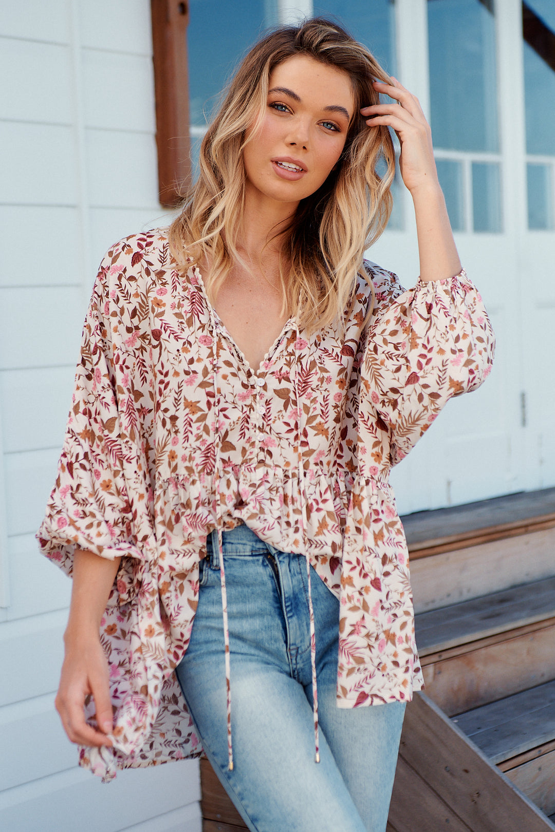 Potter Print Chloe Top