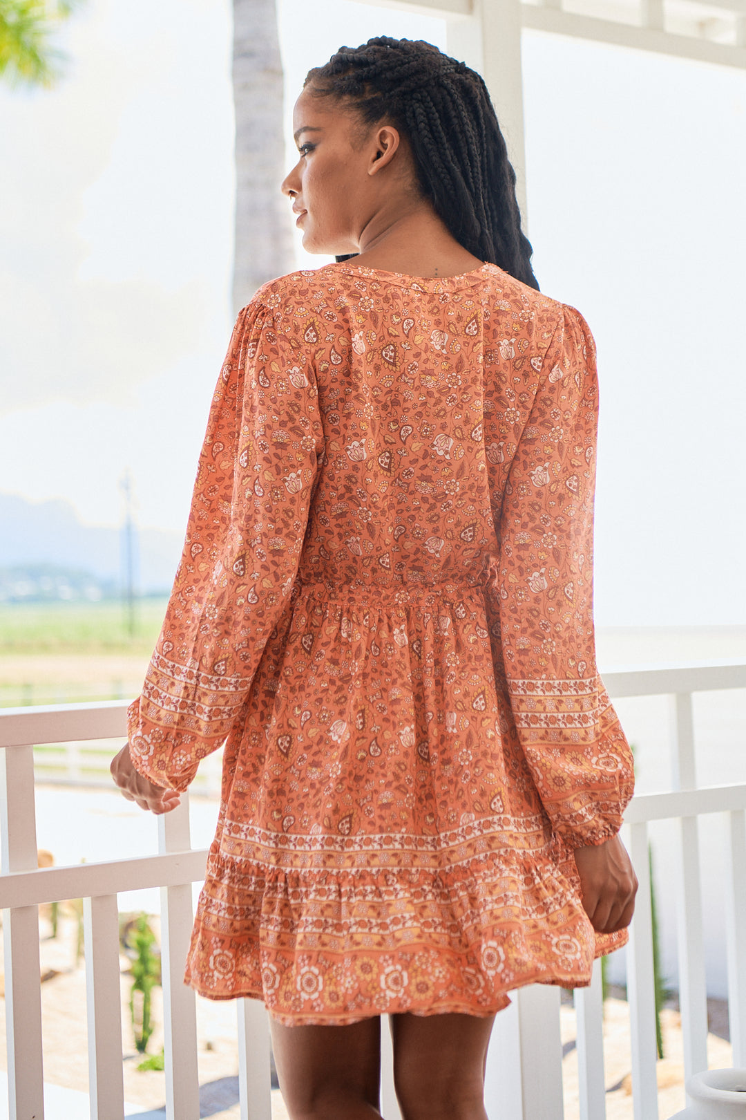 Ezrah Print Day Dress