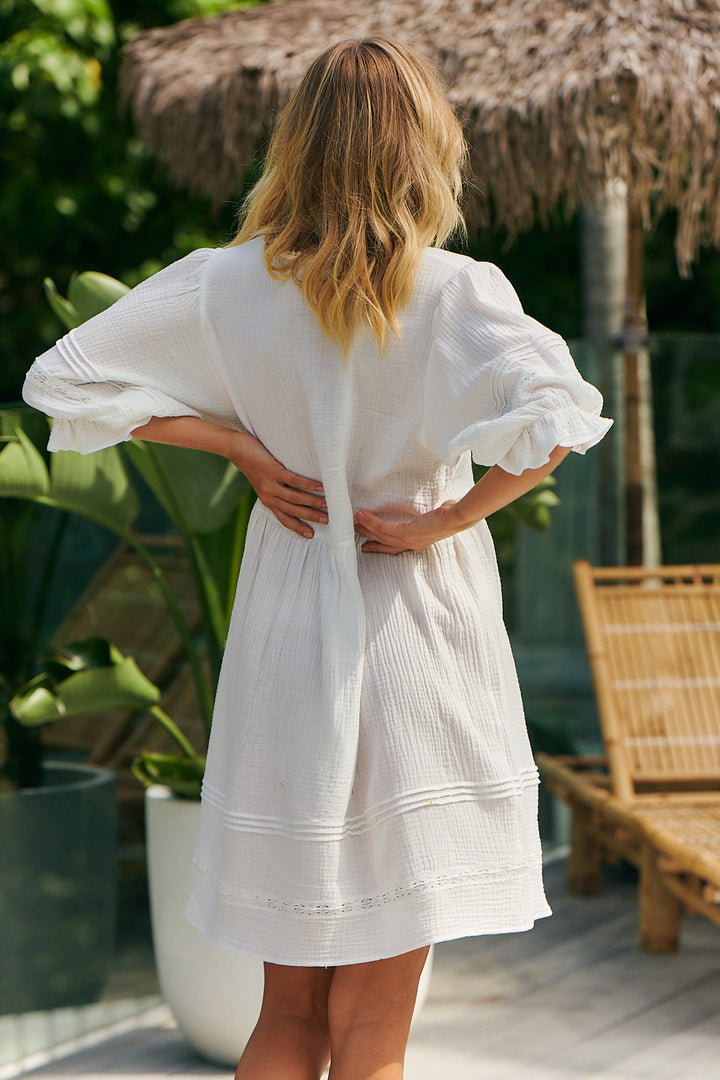 White Quincy Jones Dress