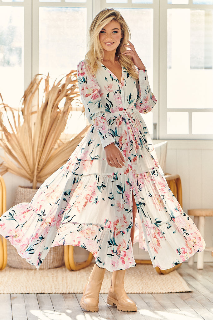 Princess clearance print dress