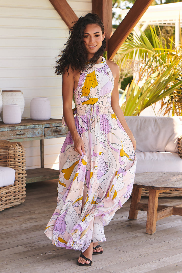 Lavender Swirl Print Endless Summer