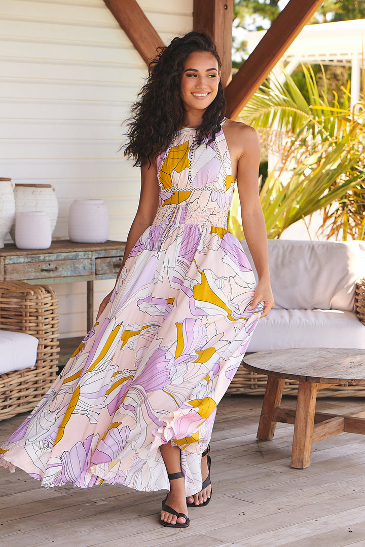 Lavender Swirl Print Endless Summer