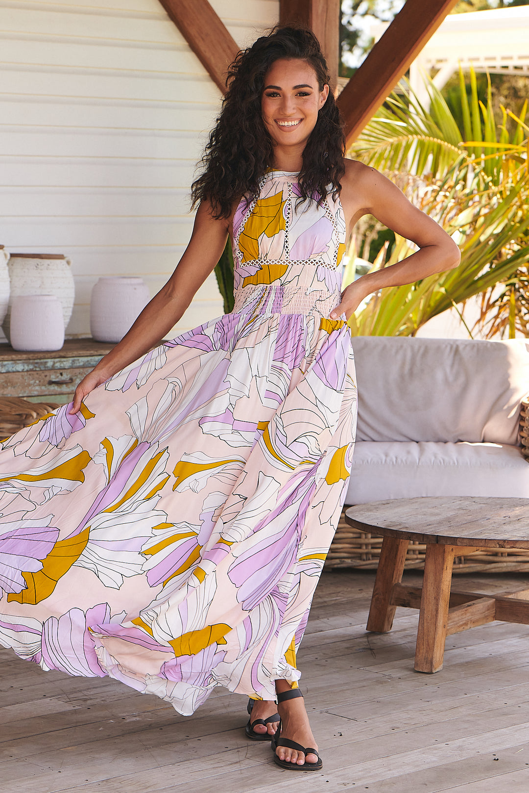 jaase endless summer maxi dress Jaase Heirloom Print - Endless Summer