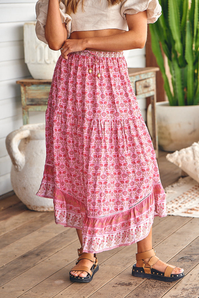 Spell jasmine maxi skirt sales
