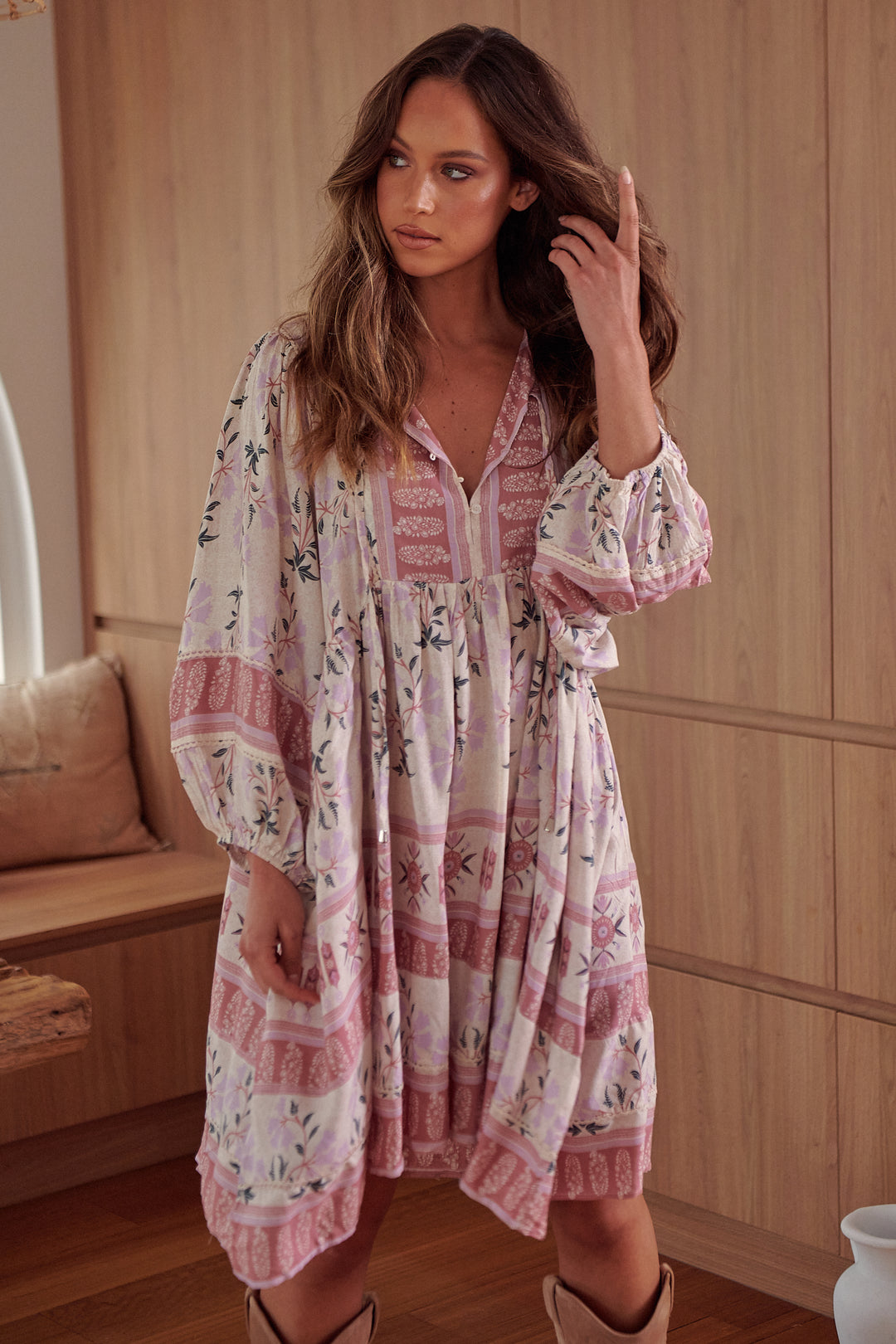 Milly Print Adela Mini Dress
