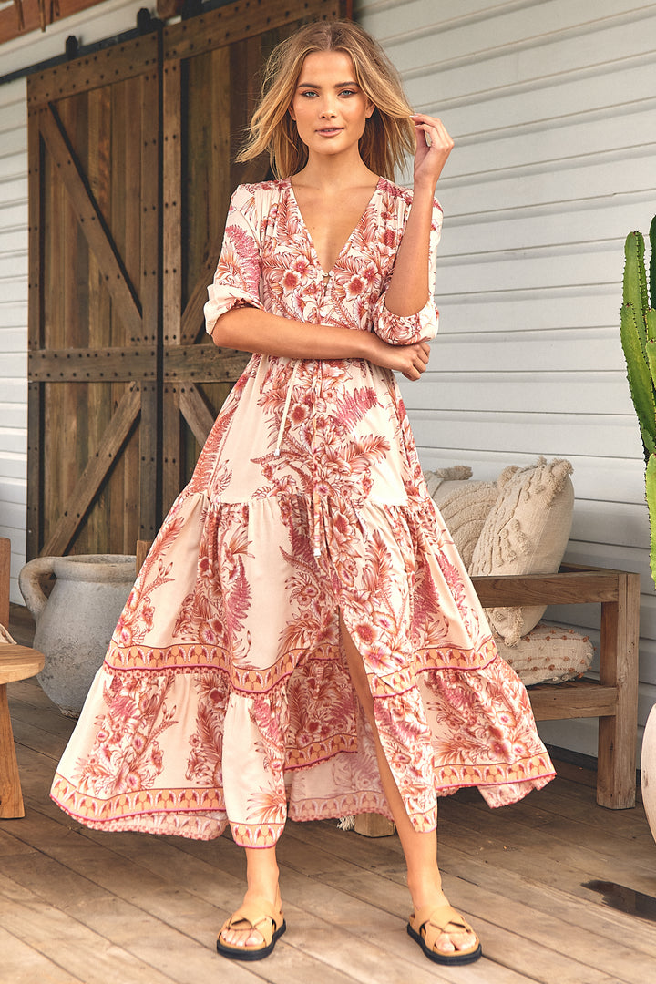 Balmy Nights Print Tessa Maxi