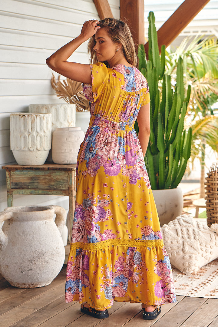 Sumaya Print Tabitha Maxi Dress