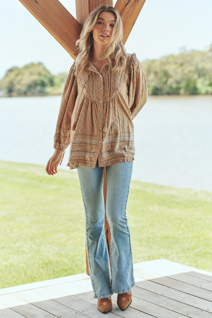 Bon Print Aries Blouse