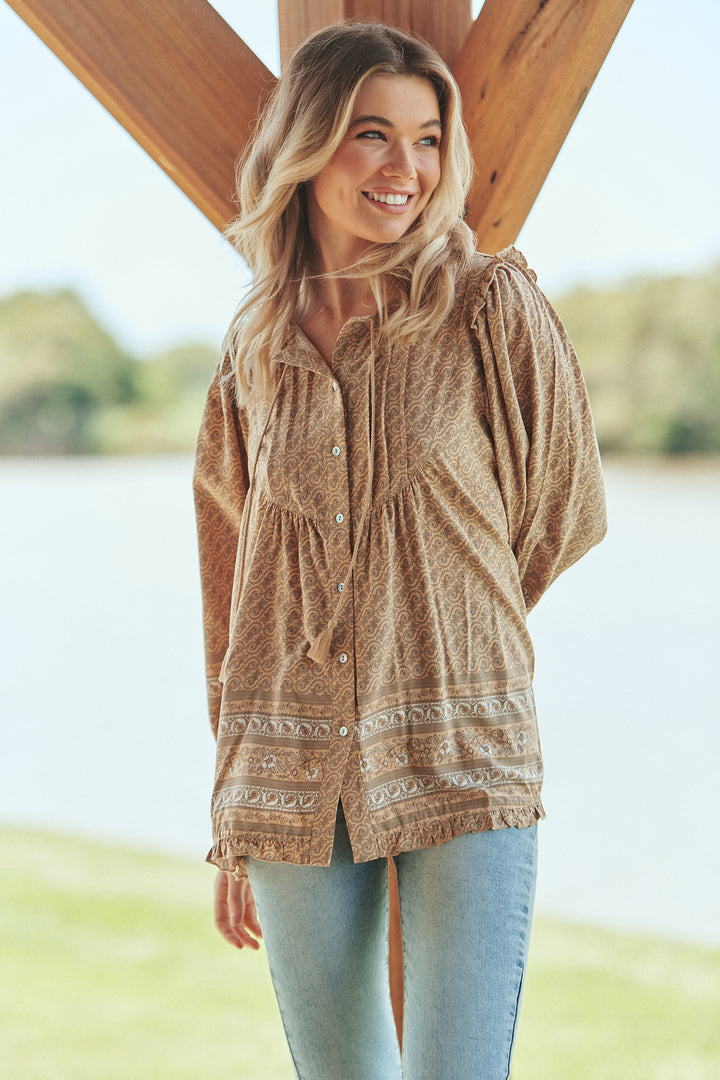 Bon Print Aries Blouse