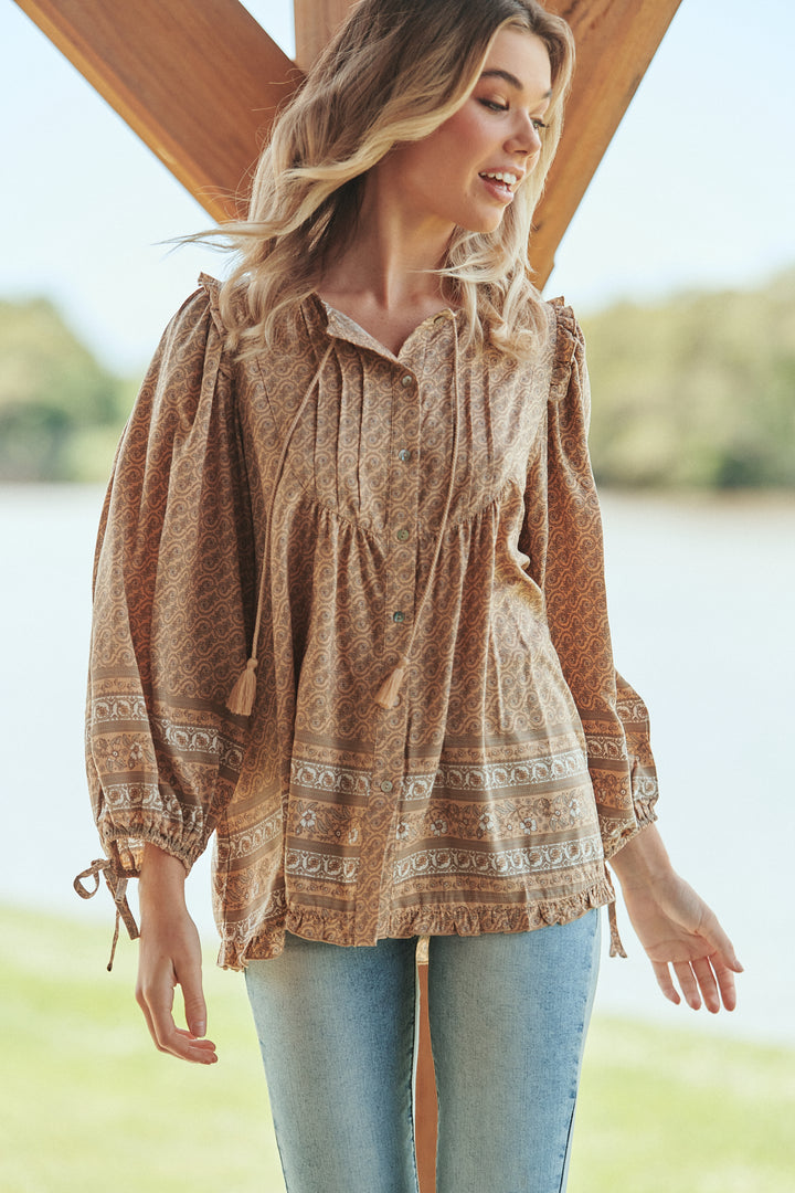 Bon Print Aries Blouse