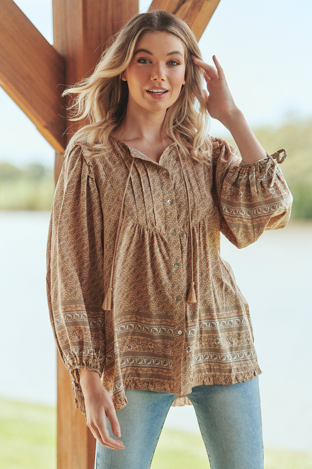Bon Print Aries Blouse