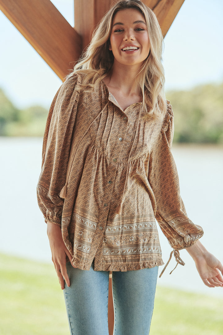 Bon Print Aries Blouse