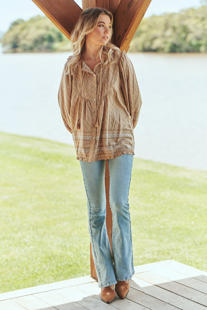 Bon Print Aries Blouse