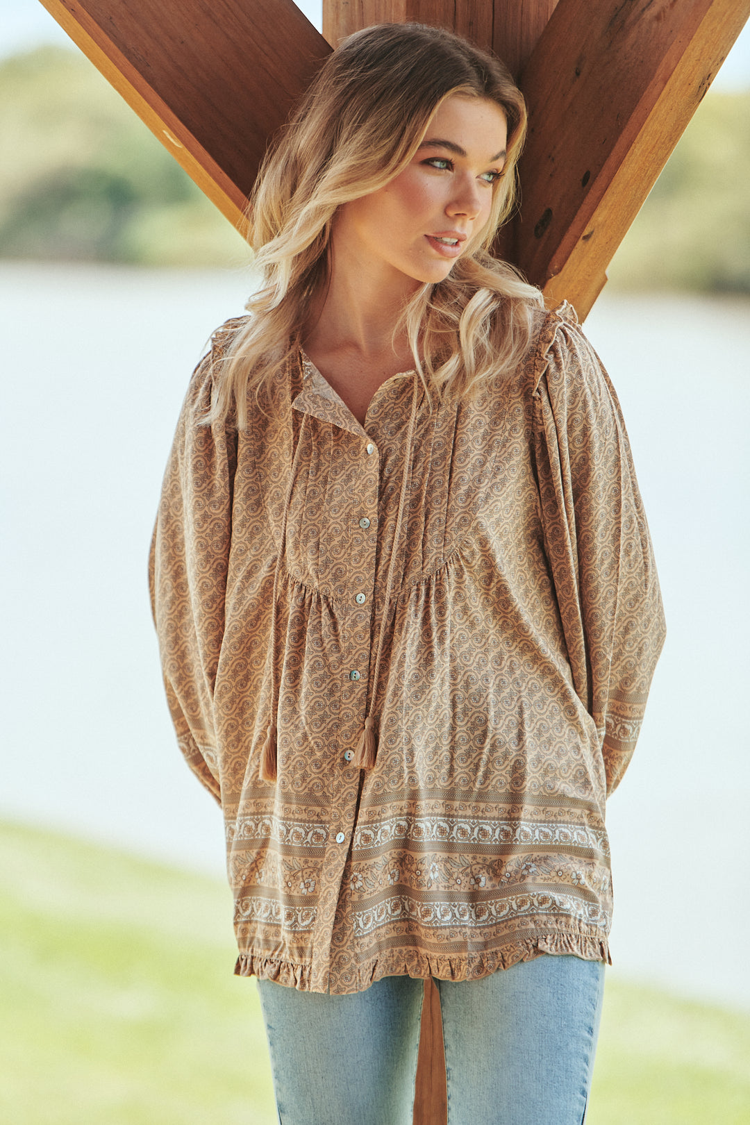 Bon Print Aries Blouse