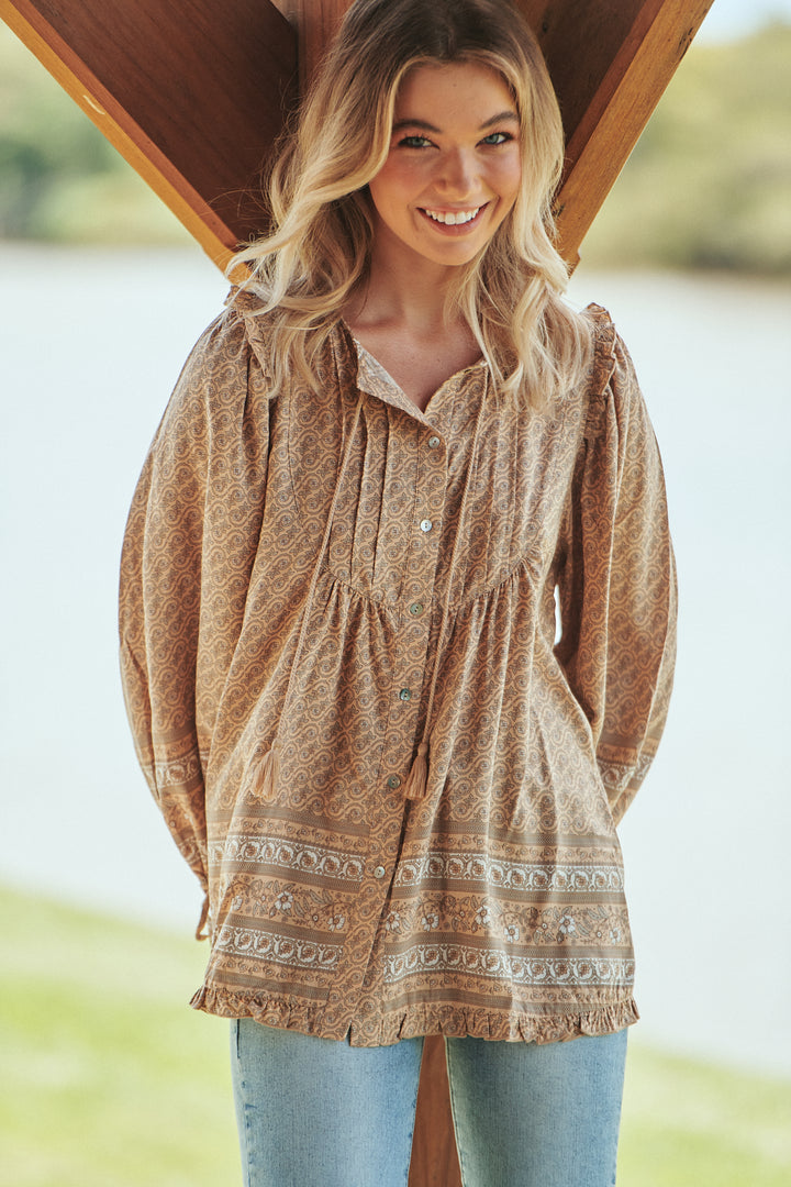 Bon Print Aries Blouse