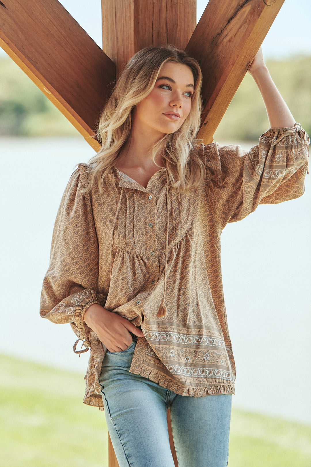 Bon Print Aries Blouse