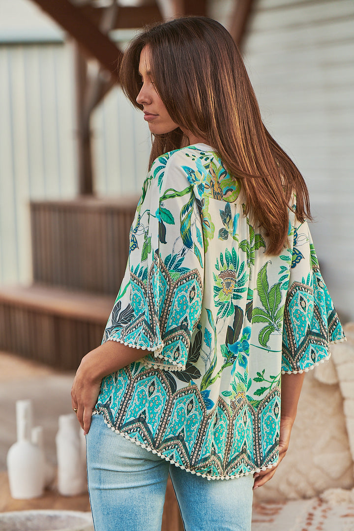 Utopia Print Gabriella Top