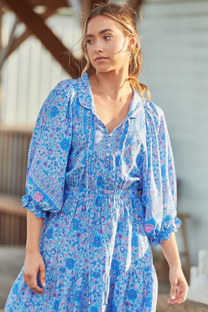 Kai Print Jasmine Midi Dress