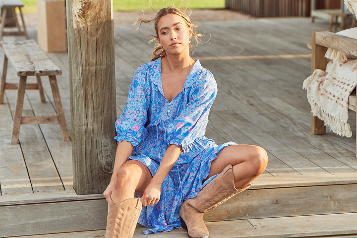Kai Print Jasmine Midi Dress