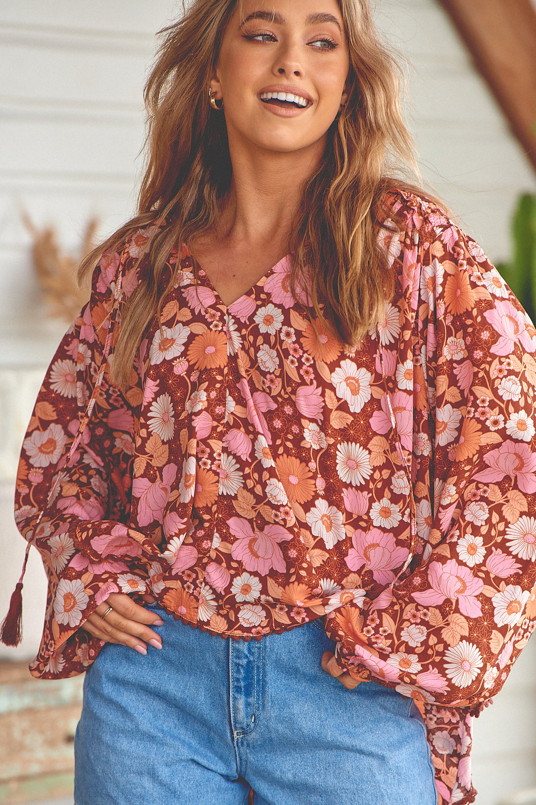 Pixie Print Rue Top