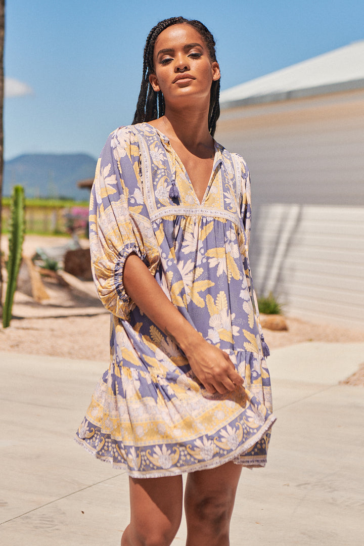 Ray Print Alice Dress