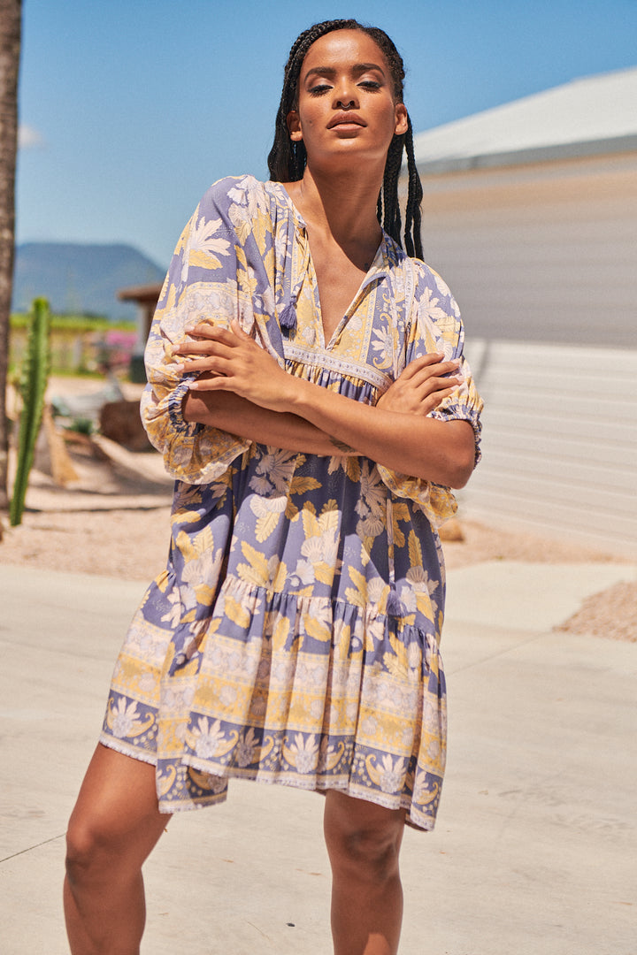 Ray Print Alice Dress
