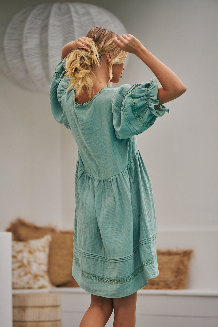Sage Quincy Jones Dress