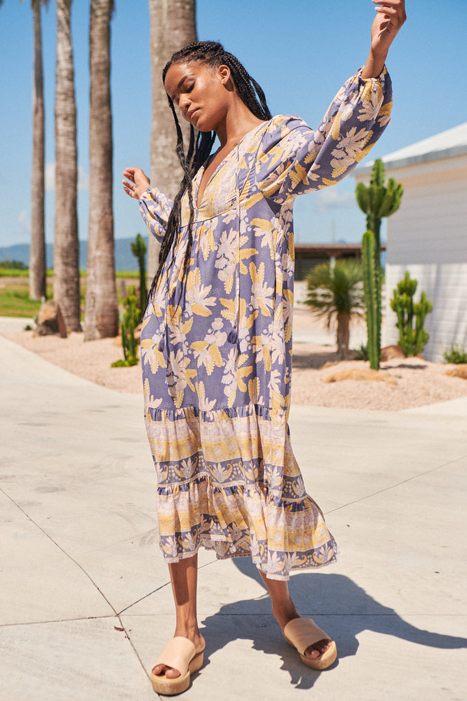 Spell wild sales bloom midi dress