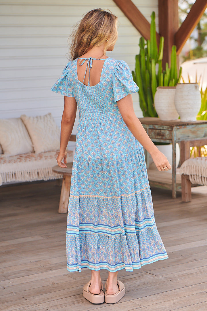 Sea Eden Print Isabella Maxi