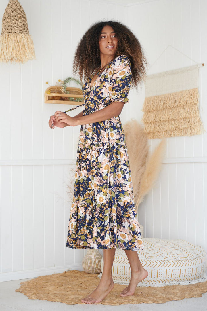 Jaase Rosetta Print Tessa Maxi