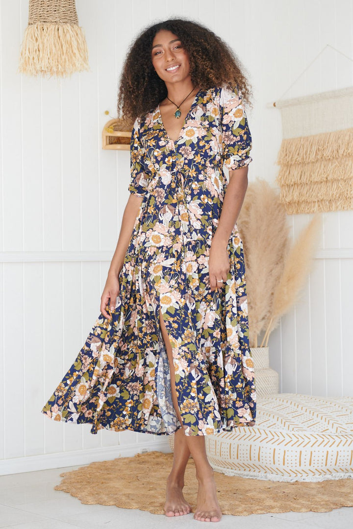 Jaase Rosetta Print Tessa Maxi