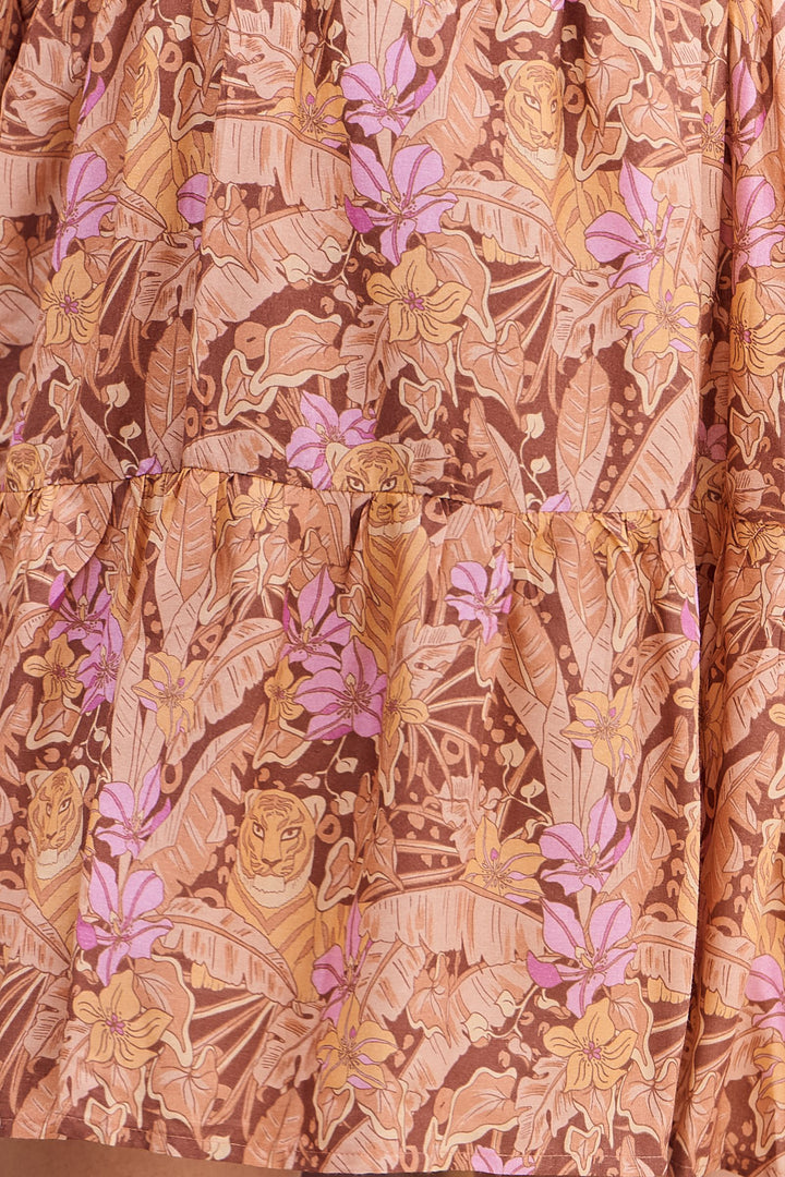 Jaase Rose Jungle Book Print Hayes Mini Dress